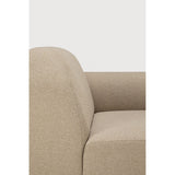 Bulky Almond End Seater With L Arm Sofa | shipping 7/13/2026