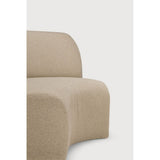 Bulky Almond 90° Round Corner Sofa | shipping 7/13/2026