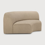 Bulky Almond 90° Round Corner Sofa | shipping 7/13/2026