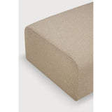 Bulky Almond Footstool | shipping 7/13/2026