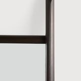 PI Floor Mirror - Dark Brown