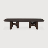 Flow Mahogany Brown Coffee Table