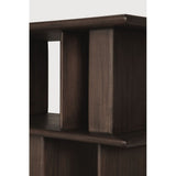 Block Mahogany Matt Sofa Console