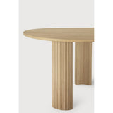 Boomerang Desk - Oak