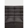 N701 2 Seater Dark Grey Sofa