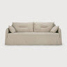 Weave Bone 2 Seater Sofa