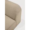 Bulky Almond 1 Seater Sofa | shipping 7/13/2026