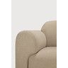Bulky Almond End Seater With R Arm Sofa | shipping 7/13/2026