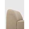 Bulky Almond 45° Round Corner Sofa | shipping 7/13/2026
