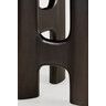 Flow Mahogany Brown Dining Table