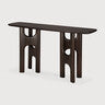 Flow Mahogany Brown Console