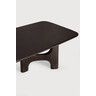 Flow Mahogany Brown Coffee Table
