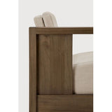 Roan Teak Brown Lounge Chair
