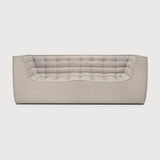 N701 2 Seater Beige Sofa