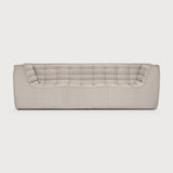 N701 Beige 3 Seater Sofa