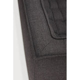 N701 2 Seater Dark Grey Sofa