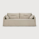 Weave Bone 2 Seater Sofa