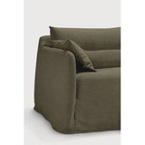 Weave Green 2 Seater Sofa
