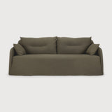 Weave Green 2 Seater Sofa