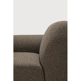 Bulky Cedar Left Semi-Circle Sofa Set | shipping 7/13/2026