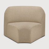 Bulky Almond 45° Round Corner Sofa | shipping 7/13/2026