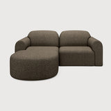 Bulky Cedar Left Semi-Circle Sofa Set | shipping 7/13/2026