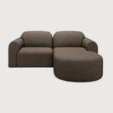 Bulky Cedar Right Semi-Circle Sofa Set | shipping 7/13/2026