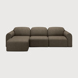 Bulky Cedar Left Sofa Set | shipping 7/13/2026
