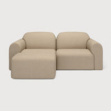 Bulky Almond Left  Modular Sofa Set | shipping 7/13/2026