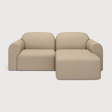 Bulky Almond Right Modular Sofa Set | shipping 7/13/2026