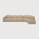 Bulky Almond Right Sofa Set | shipping 7/13/2026