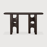 Flow Mahogany Brown Console