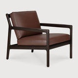 Jack Mahogany Brown Lounge Chair