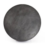 Basil Aged Grey Outdoor Coffee Table has an aged grey finish that highlights the aluminum's natural depth, for a sleek, simple look with implied movement. Stylish indoors or out. Cover or store indoors during inclement weather and when not in use.  Available late November 2020!  Overall Dimensions: 36"w x 36"d x 15"h