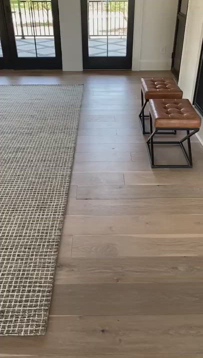 Inspired by textural watercolors, the Giana Charcoal Rug from Loloi combines a relaxed grid with soft variations of grey and ivory for an effortless and sophisticated look. Each rug is hooked of 100% wool by artisans for a beautiful textural layer to your home. The soft textures of this rug bring warmth and coziness to any room.  Hooked 100% Wool GH-01 Charcoal Colors: Grey, Ivory