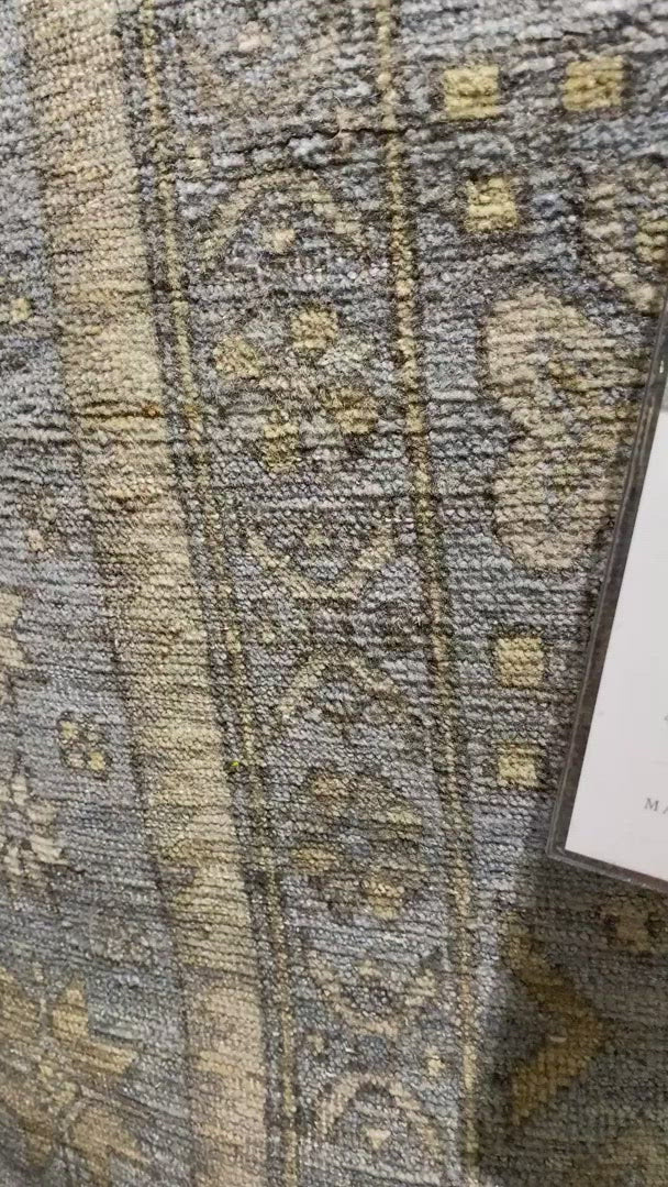 The Legacy Ocean rug from Loloi is hand-knotted, refined, yet versatile for any home. The Legacy rug is deliberately distressed and sheared down to an extra low pile of 100% wool, creating a patina usually only imparted through decades of wear.  This rug features: - Beautiful vintage look and patina - Extra low pile - Easy to clean and maintain - Perfect for living and dining rooms, hallways, and extra large spaces  Hand-Knotted 100% Wool LZ-03 Ocean