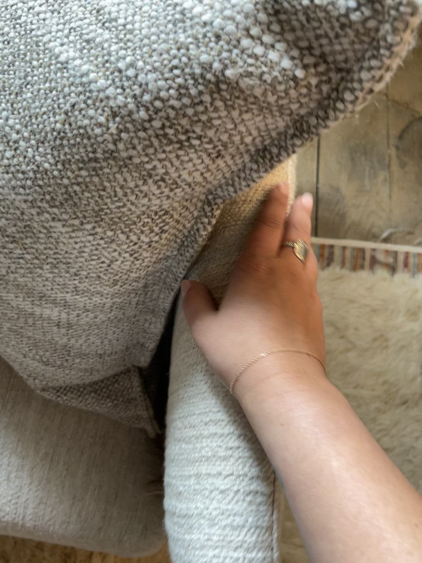 Fabric in Crunchy Natural 