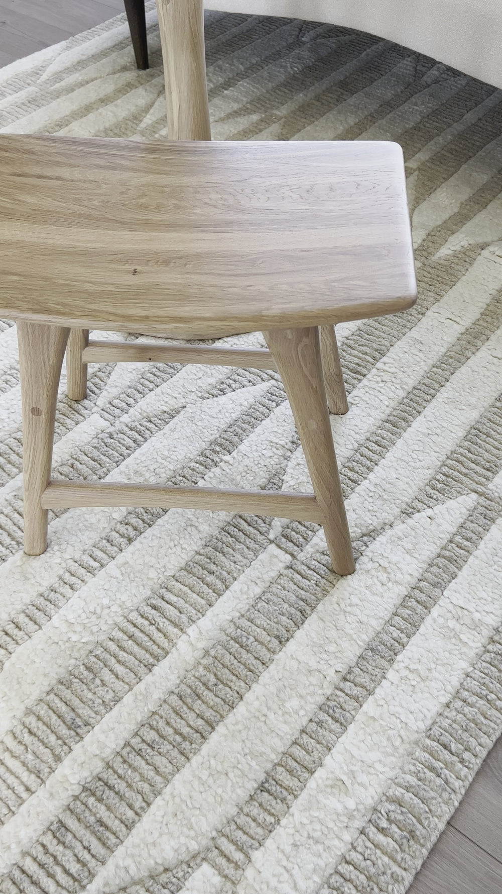 Tabouret Osso en chêne - Salle à manger | prêt pour l'expédition!