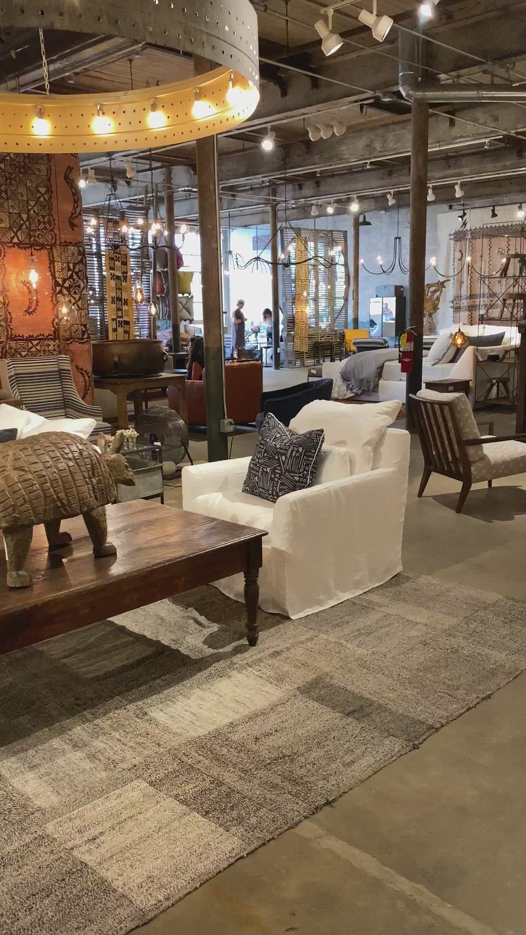 Load video: This cozy Donato Sofa from Cisco Brothers is our favorite! As shown slipcovered in Mariet White 100% linen fabric. Amethyst Home provides interior design, new home construction design consulting, vintage area rugs, and lighting in the Park City metro area.