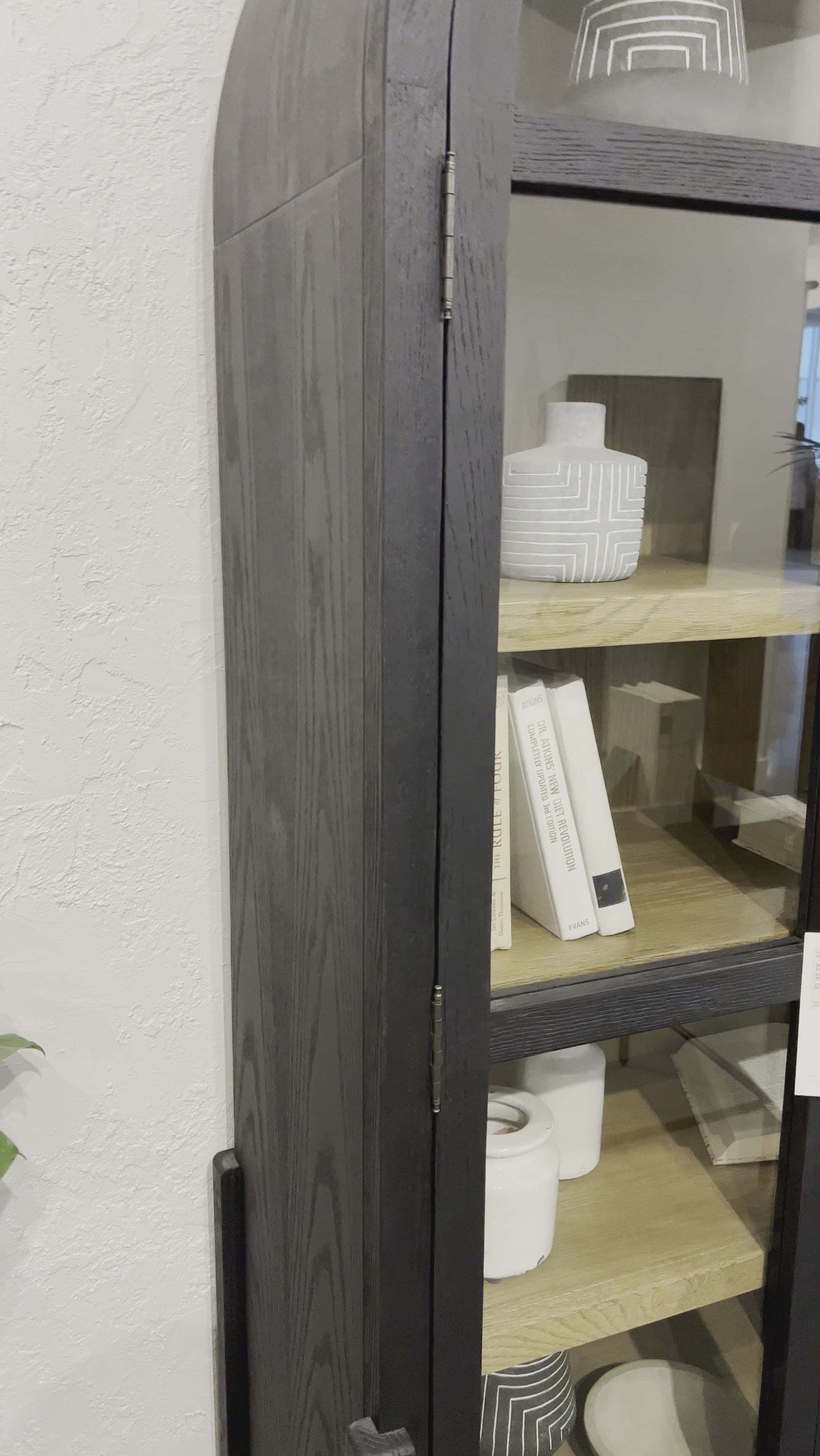 The original and signature two tone solid oak cabinet! Carefully crafted on stiletto legs, our clients enjoy its stunning wood grain look. Amethyst Home provides interior design, new home construction design consulting, vintage area rugs, and lighting in the Alpharetta metro area.