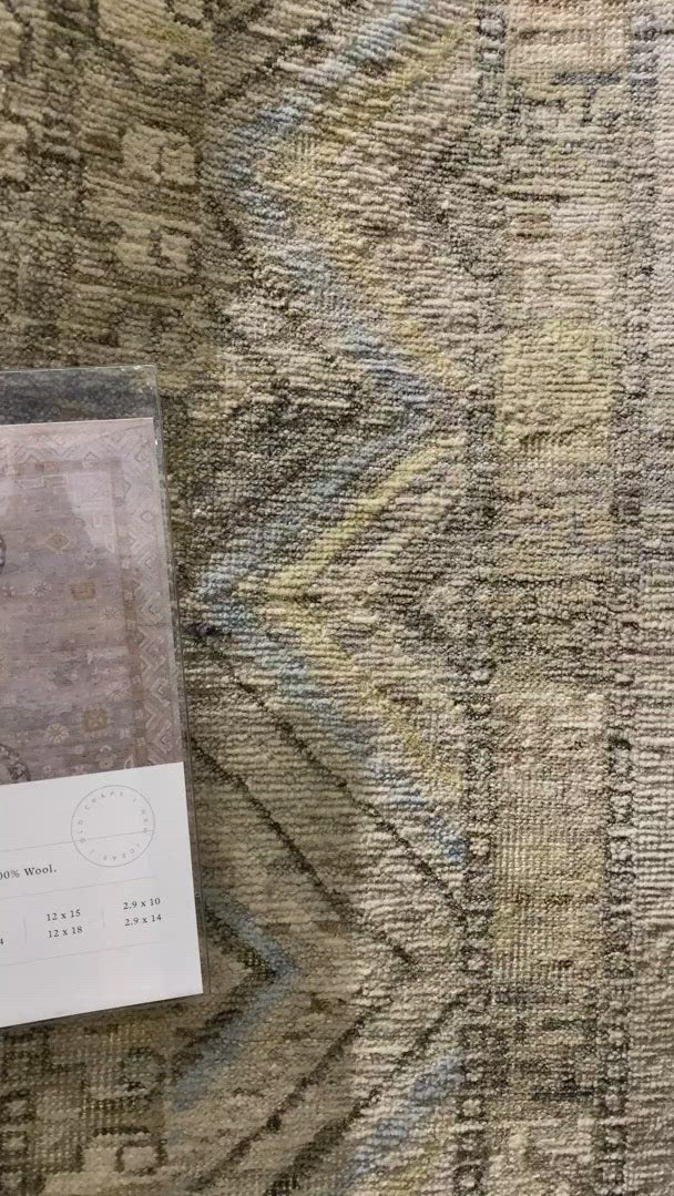The Legacy Ash rug from Loloi is hand-knotted, refined, yet versatile for any home. The Legacy rug is deliberately distressed and sheared down to an extra low pile of 100% wool, creating a patina usually only imparted through decades of wear.  This rug features: - Beautiful vintage look and patina - Extra low pile - Easy to clean and maintain - Perfect for living and dining rooms, hallways, and extra large spaces  Hand-Knotted 100% Wool LZ-06 Ash