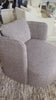The Verellen Hudson Swivel Club Chair has arrived! Extended shelter arms on a swivel base and an accent feature in the back, Hudson attracts with elegant shapes and extreme comfort. It comes standard with: Amethyst Home provides interior design, new home construction design consulting, vintage area rugs, and lighting in the Alpharetta metro area.
