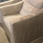 Rebecca chair in Brevard Burlap