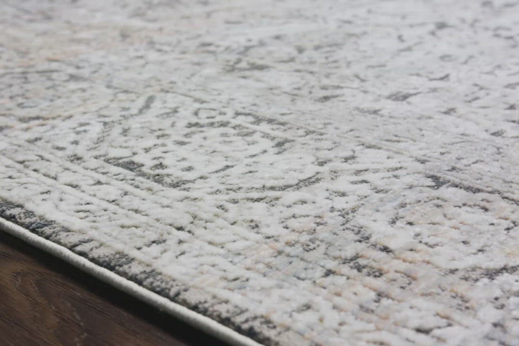 The Lucia Collection is a beautifully rich statement piece to add a layer of sophistication to any room. Power-loomed of polypropylene & polyester with a high/low pile and a curated color palette for a high-end look at an affordable price.  Power Loomed 43% Polypropylene | 57% Polyester LUC-03 Steel/Ivory