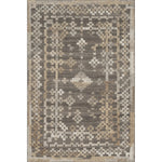 Featuring Akina Charcoal/Taupe Rug by Loloi at Amethyst Home. Hand weaved in India, the Akina Charcoal / Taupe Rug sets a rugged and worldly foundation. Each piece is deliberately crafted with textural highs and lows, accentuating the all-over geometric pattern. And because Akina is woven of wool, cotton, polyester, and viscose, each piece is naturally du.  Amethyst Home provides interior design, new home construction design consulting, vintage area rugs, and lighting in the Scottsdale metro area.