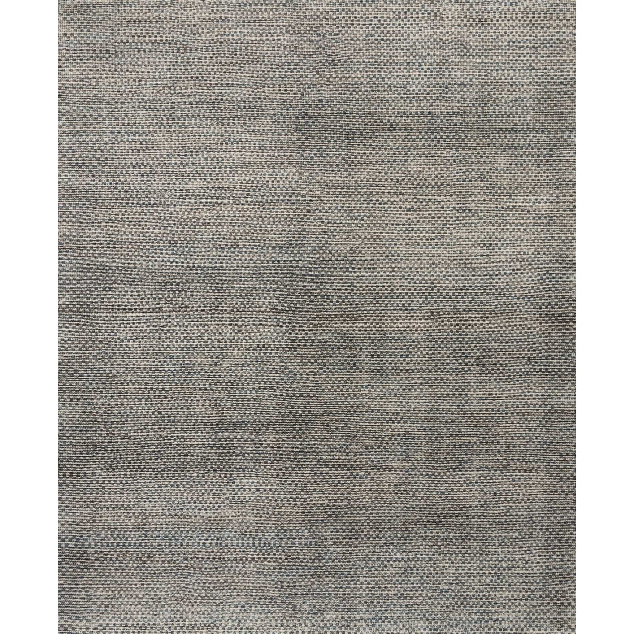 Hand-knotted in India of 100% wool, the Amara Collection creates a casual yet refined vibe with high-end appeal. Available in sizes up to 11’6'' x 15’.  Hand Knotted 100% Wool AMM-06 Natural/Slate