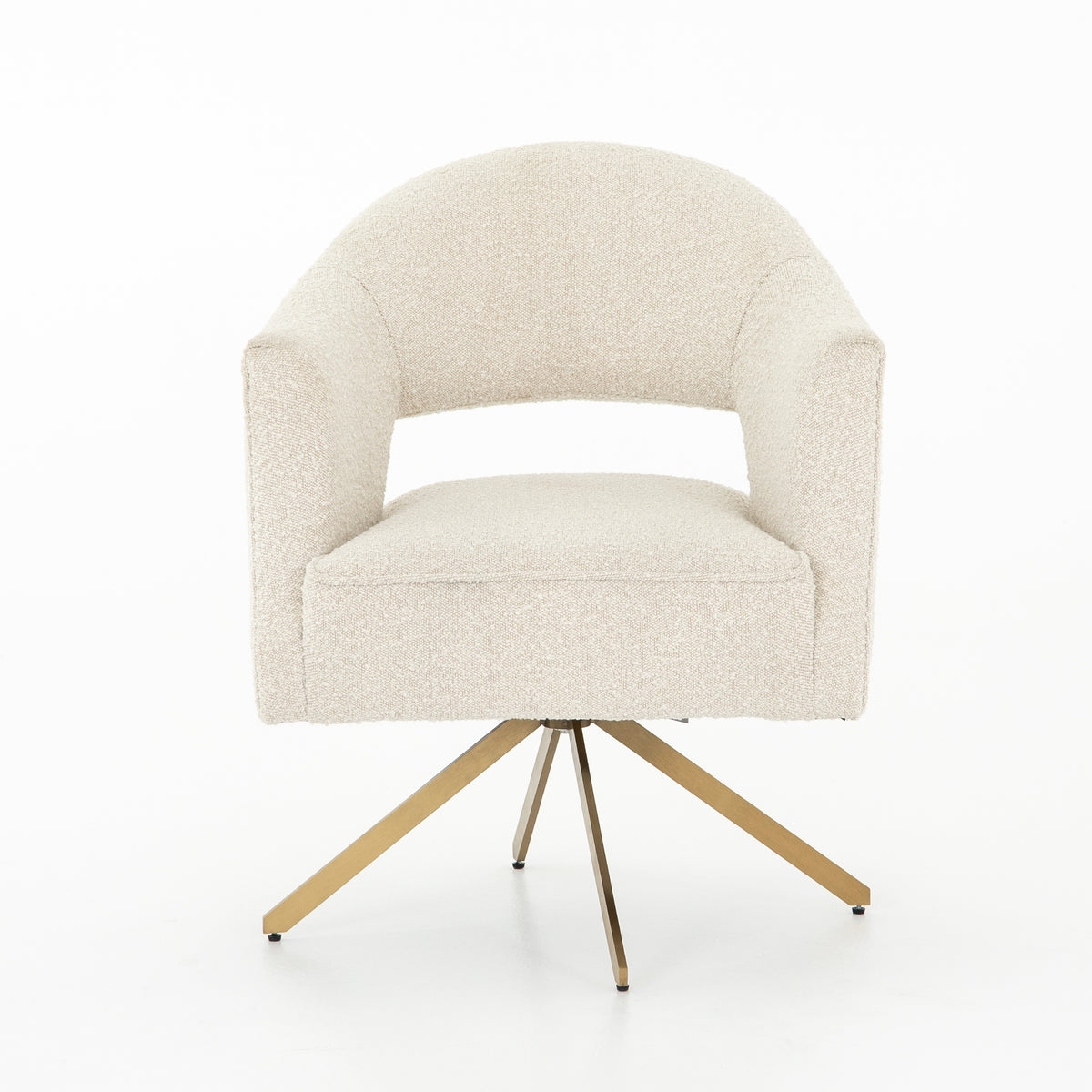 Adara Knoll Chaise de bureau naturelle | prêt pour l'expédition!