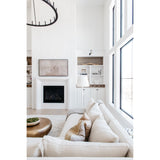 Featuring Laguna 2 Piece Sectional by Cisco Brothers at Amethyst Home. A casual, slipcovered chunky linen sectional by Cisco Brothers, the Laguna 2pc Sectional is the ultimate in casual luxury.  A down-filled seat cushion is supported by springs in a gentle, resting position.  Pair with a one-of-a-kind statement rug for a signature look. Shown in Otis White 1. Amethyst Home provides interior design, new home construction design consulting, vintage area rugs, and lighting in the Houston metro area.