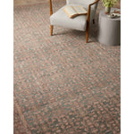 Featuring Angela Rose x Loloi Aubrey Blue / Terracotta Rug by Loloi at Amethyst Home. The Angela Rose x Loloi Aubrey Blue / Terracotta rug is the vintage-inspired area rug that makes visitors do double takes. The distressed pattern is printed with uncanny precision, while the ombre-fading and warm palette create an inviting, lived-in look. This is an incredibly versatile rug for busy living ro. Amethyst Home provides interior design services, furniture, rugs, and lighting in the Denver metro area.