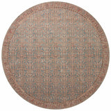 Featuring Angela Rose x Loloi Aubrey Blue / Terracotta Rug by Loloi at Amethyst Home. The Angela Rose x Loloi Aubrey Blue / Terracotta rug is the vintage-inspired area rug that makes visitors do double takes. The distressed pattern is printed with uncanny precision, while the ombre-fading and warm palette create an inviting, lived-in look. This is an incredibly versatile rug for busy livin. Amethyst Home provides interior design services, furniture, rugs, and lighting in the Des Moines metro area.
